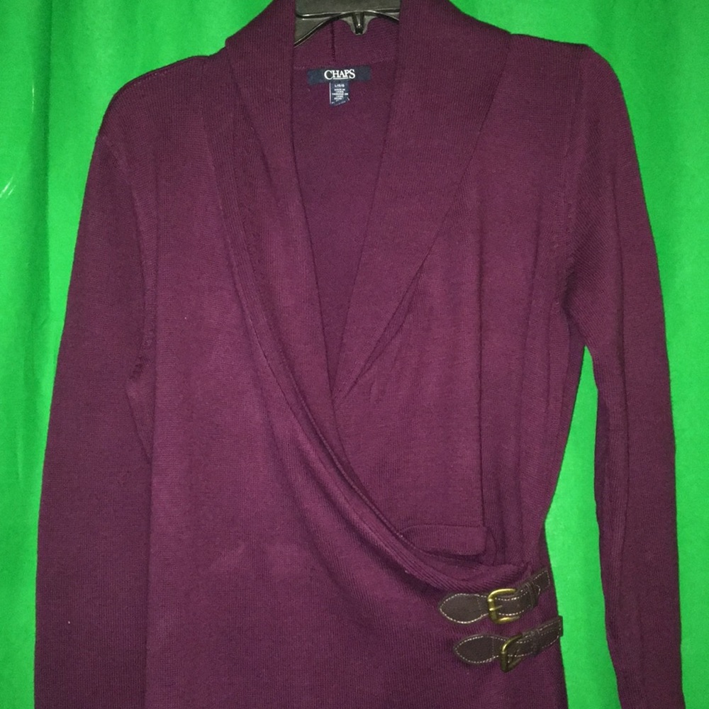 💄 Chaps knit wrap dress. 💋